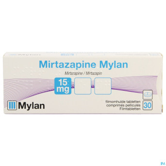Mirtazapine viatris 15mg comp 30