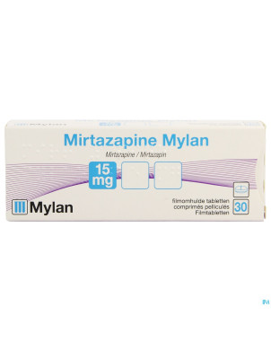Mirtazapine viatris 15mg comp 30