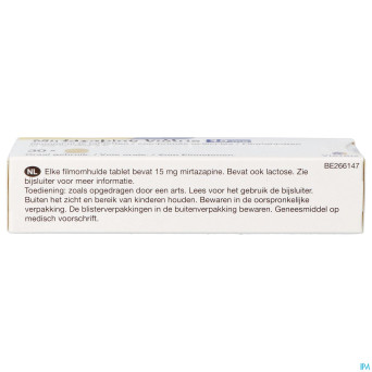 Mirtazapine viatris 15mg comp 30