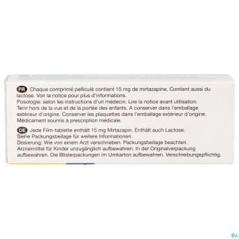 Mirtazapine viatris 15mg comp 30