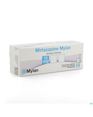 Mirtazapine viatris 15mg comp 50