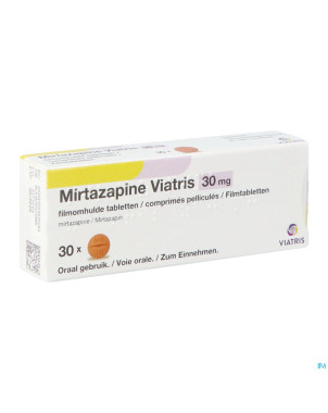 Mirtazapine viatris 30mg comp 30