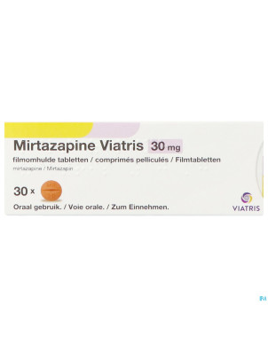 Mirtazapine viatris 30mg comp 30