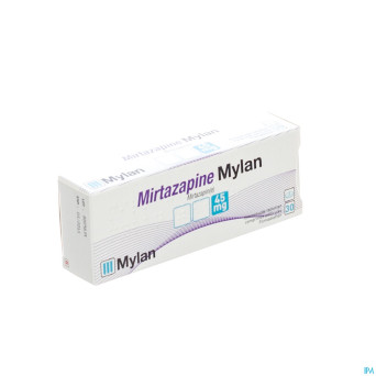 Mirtazapine viatris 45mg comp 30