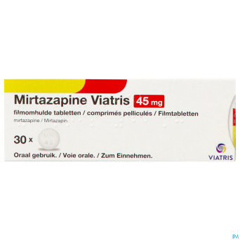Mirtazapine viatris 45mg comp 30
