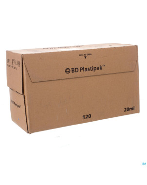 Bd plastipak ser. s/aig. luer lok 20ml  120 300629