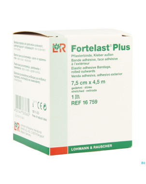 Fortelast plus adh ext.    7,5cmx4,5m 16759