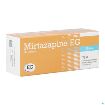 Mirtazapine eg 30mg comp pell  60x30mg