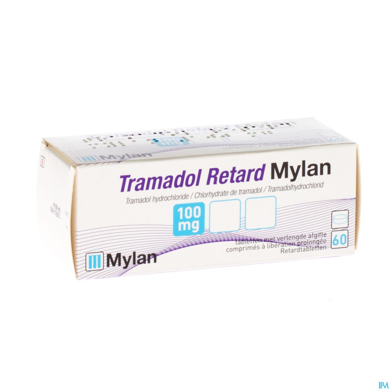 Tramadol retard mylan 100 mg tabl 60 x 100 mg