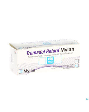Tramadol retard mylan 150 mg tabl 60 x 150 mg