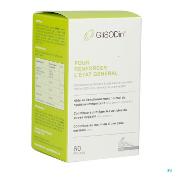 Glisodine blister    caps 3x20