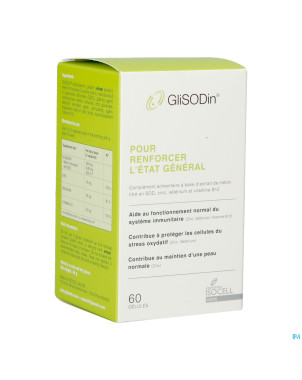 Glisodine blister    caps 3x20