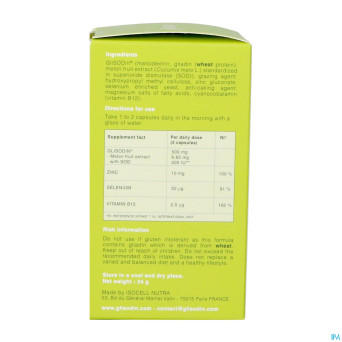 Glisodine blister    caps 3x20