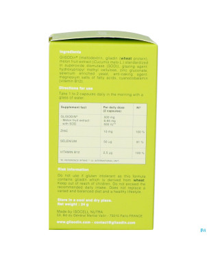 Glisodine blister    caps 3x20