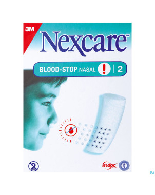 Nexcare 3m bloodstop nasal plugs    2 n1700np