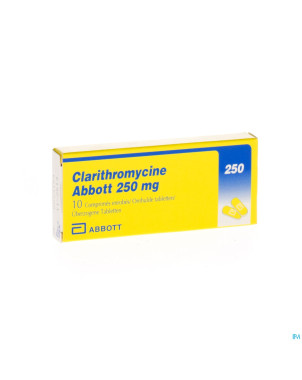 Clarithromycine abbott comp 10 x 250 mg
