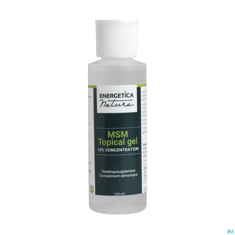 Msm topical gel 15% energetica    120ml