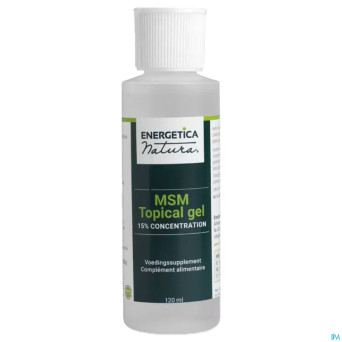 Msm topical gel 15% energetica    120ml