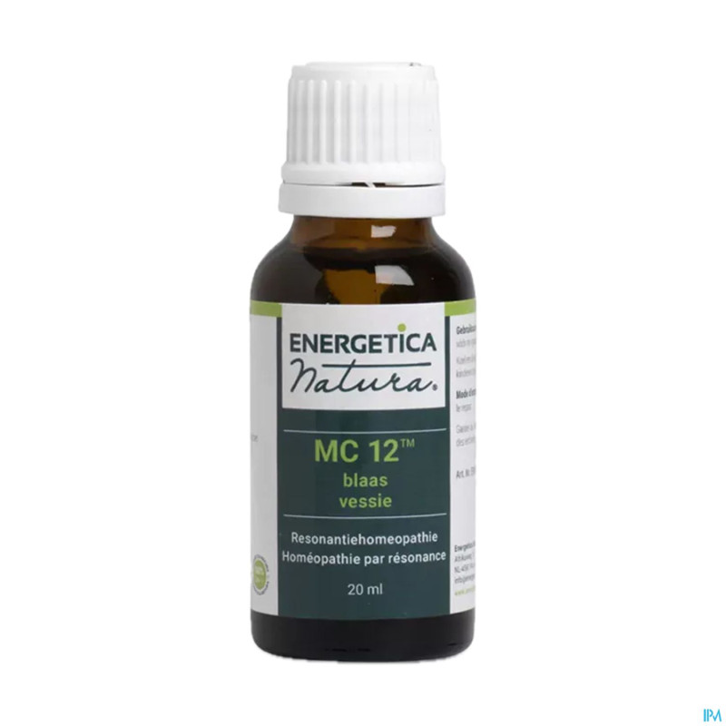 Meridiaancomplex gutt 12    energetica 20ml