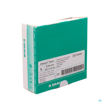 Almarys twin plus plaques mxt 60mm 5 036060j