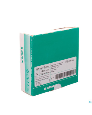 Almarys twin plus plaques mxt 60mm 5 036060j