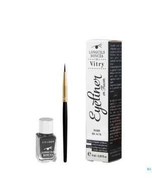 Longcils boncza eye-liner verre et pinceau noir