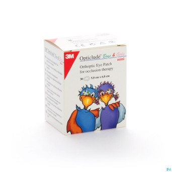 Opticlude 3m boys&girls mini pans ocul.  30 2537pe