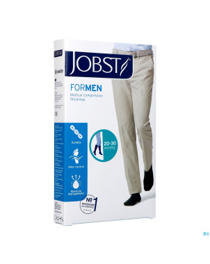 Jobst for men c2 20-30 adh noir    m 1p 7525804