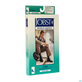 Jobst for men c2 20-30 adh noir    m 1p 7525804