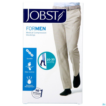 Jobst for men c2 20-30 adh noir    m 1p 7525804