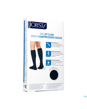 Jobst for men c2 20-30 adh noir    l 1p 7525901