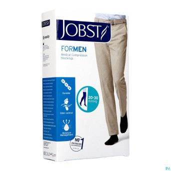 Jobst for men c2 20-30 agh noir    l 1p 7526300