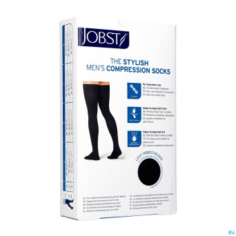 Jobst for men c2 20-30 agh noir    l 1p 7526300