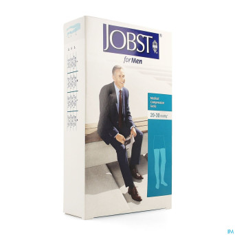 Jobst for men c2 20-30 agh noir    l 1p 7526300