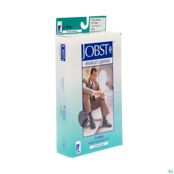 Jobst for men c2 20-30 agh noir    l 1p 7526300
