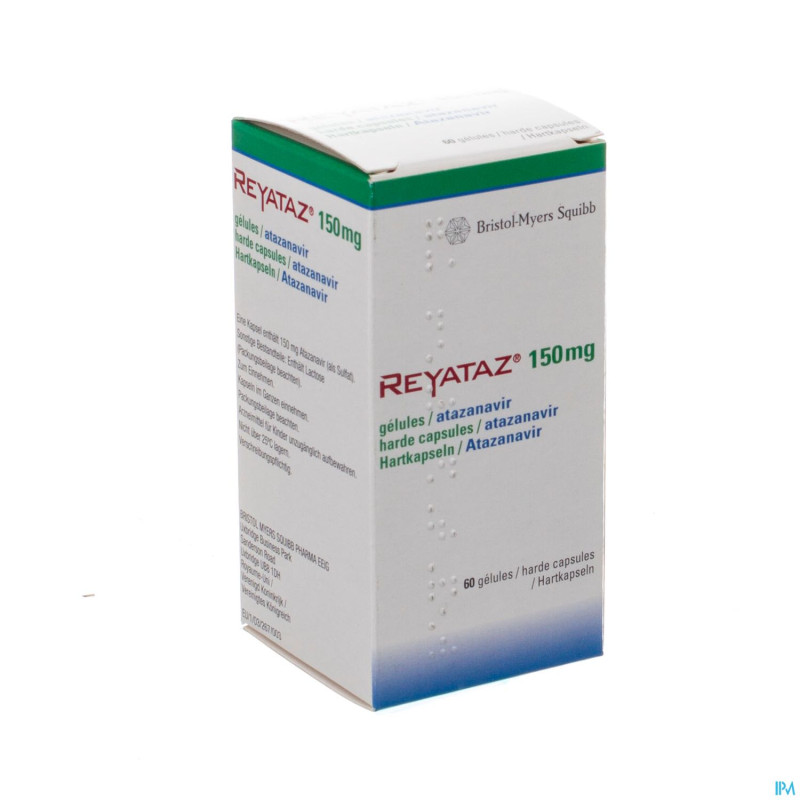 Reyataz caps 60 x 150 mg