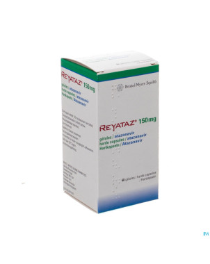 Reyataz caps 60 x 150 mg