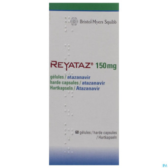 Reyataz caps 60 x 150 mg