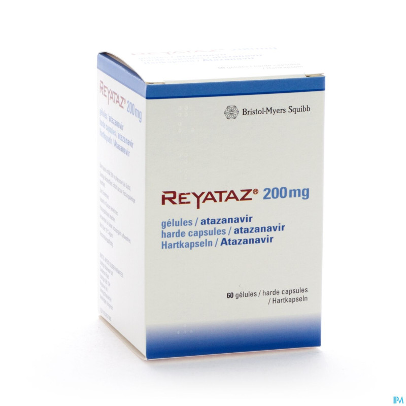Reyataz caps 60 x 200 mg