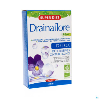 Superdiet drainaflore bio    amp 20x15ml