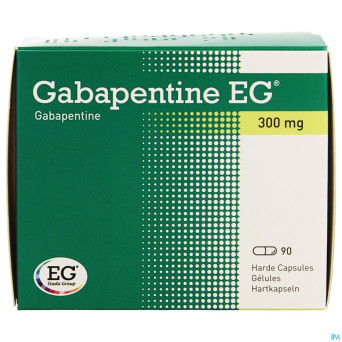 Gabapentine eg 300mg caps  90 x 300 mg