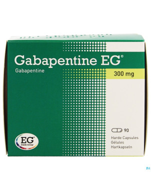 Gabapentine eg 300mg caps  90 x 300 mg