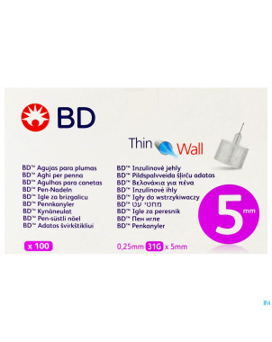 Bd microfine+ aig. stylo tw 5,0mm 31g   100 320794