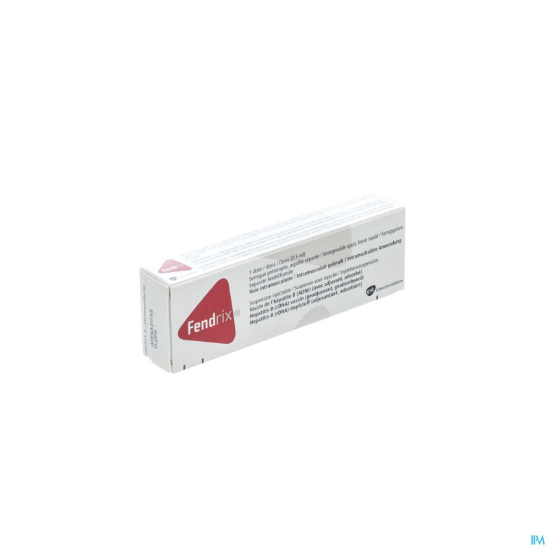 Fendrix 0,5 ml ser prerempl 1 dos 0,5 ml