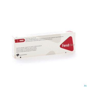 Fendrix 0,5 ml ser prerempl 1 dos 0,5 ml