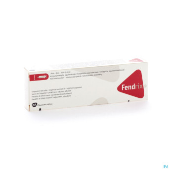 Fendrix 0,5 ml ser prerempl 1 dos 0,5 ml