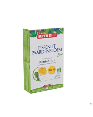 Superdiet pissenlit bio    amp 20x15ml
