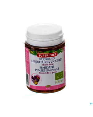 Superdiet bardane-pensee sauvage bio    comp 80