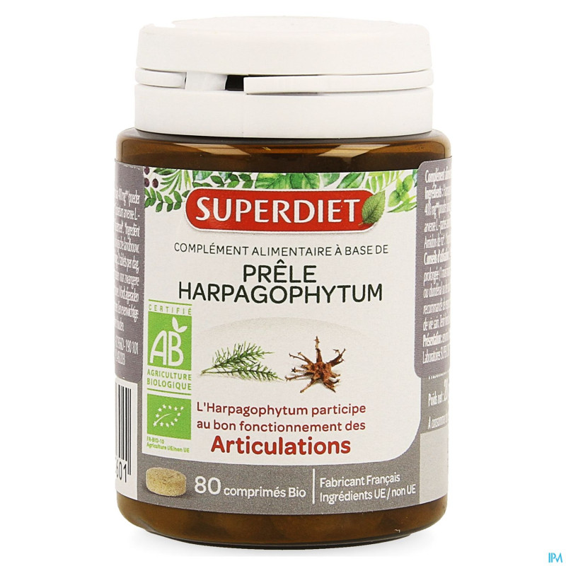 Superdiet prele-harpagophytum bio    comp 80