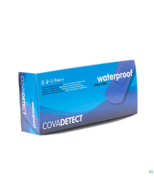 Cova pans bleu detectable  25x72mm wtp  100  2572w